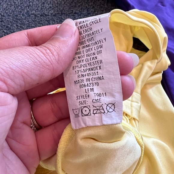 Assorted kids dance leotards, size kids medium, ballet tap jazz class - Picture 5 of 7